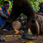 Tempering the Drums (Image by Craig Baulcomb)