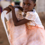 Dressed as a princess for the celebrations of Vodun days (image by Ingrid Koedood)