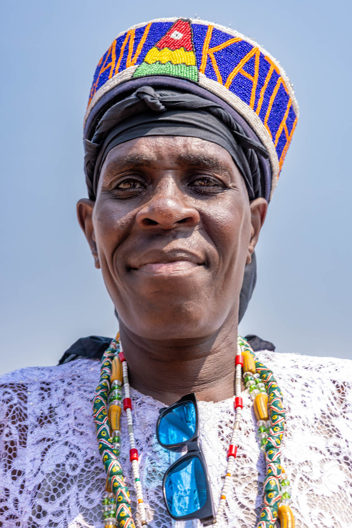 Friendly encounters during the celebrations of Vodun Day (image by Ingrid Koedood)