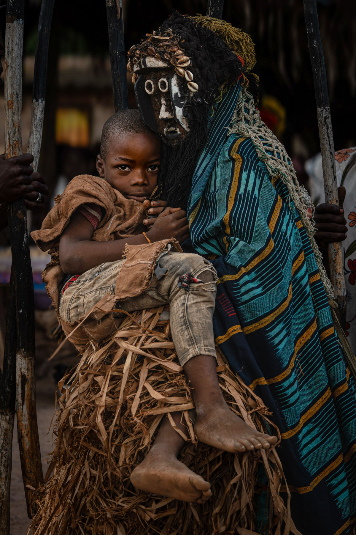 Kidnapped! G'ba Dance of the Yacouba (Image by Craig Baulcomb)