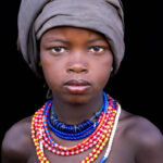 A beautiful young Arbore girl posing with grace. (image by Ingrid Koedood)