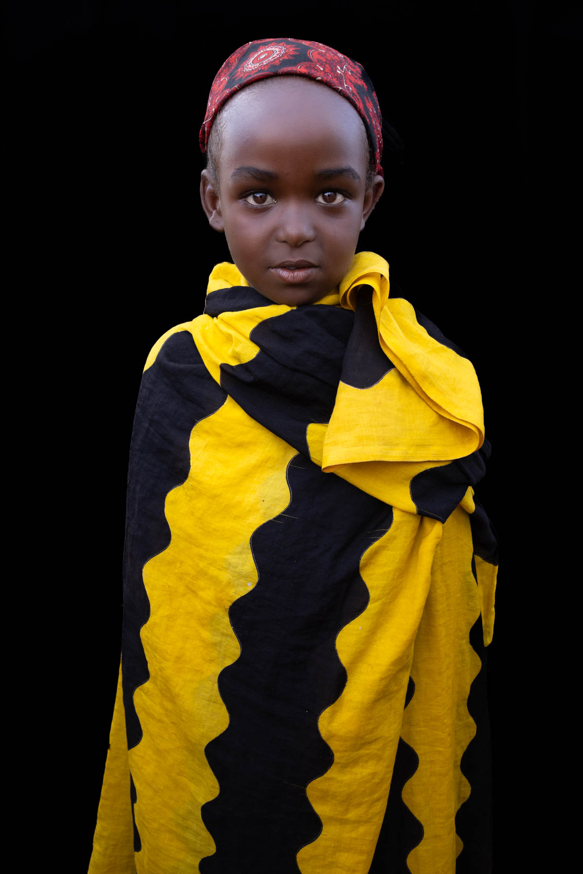 We called her our little bee, inspired by her yellow and black cloth. (image by Ingrid Koedood)