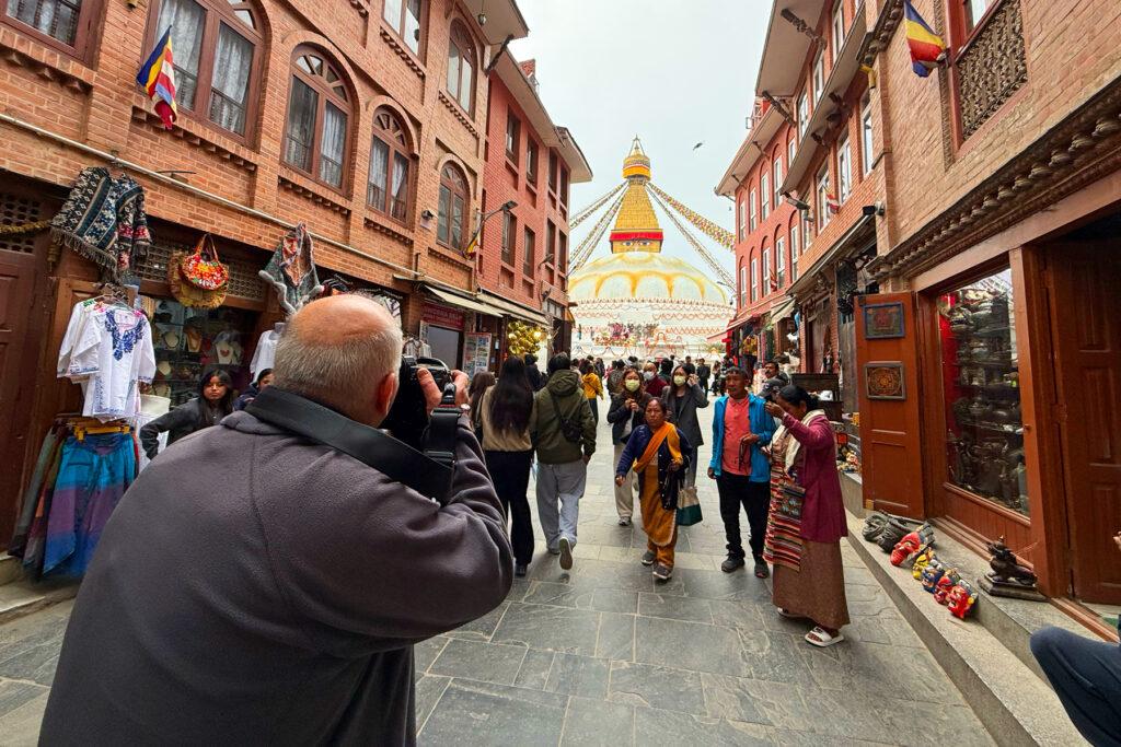 Boudhanath Stupa, World Heritage Site (Image by Mike Watson)
