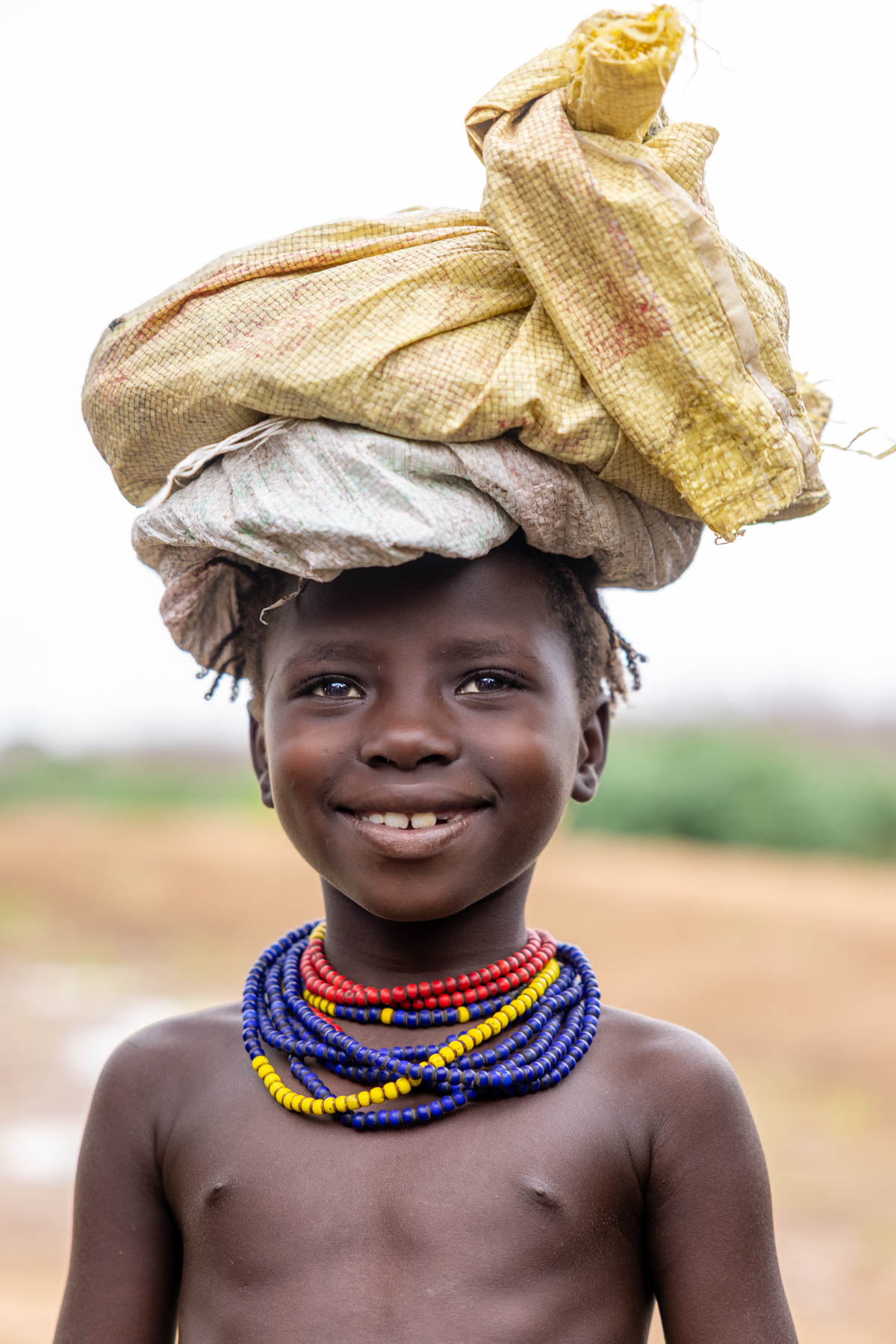 Such a kind smile from this Dassanech child we met along the way. (image by Ingrid Koedood)