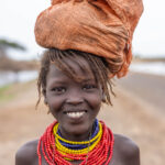 A joy to capture such a bright smile – Dassanech child (image by Ingrid Koedood)