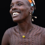A Dassanech man with scarification on his chest. (image by Ingrid Koedood)