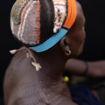 The distinctive hairstyle of the Dassanech men. (image by Ingrid Koedood)