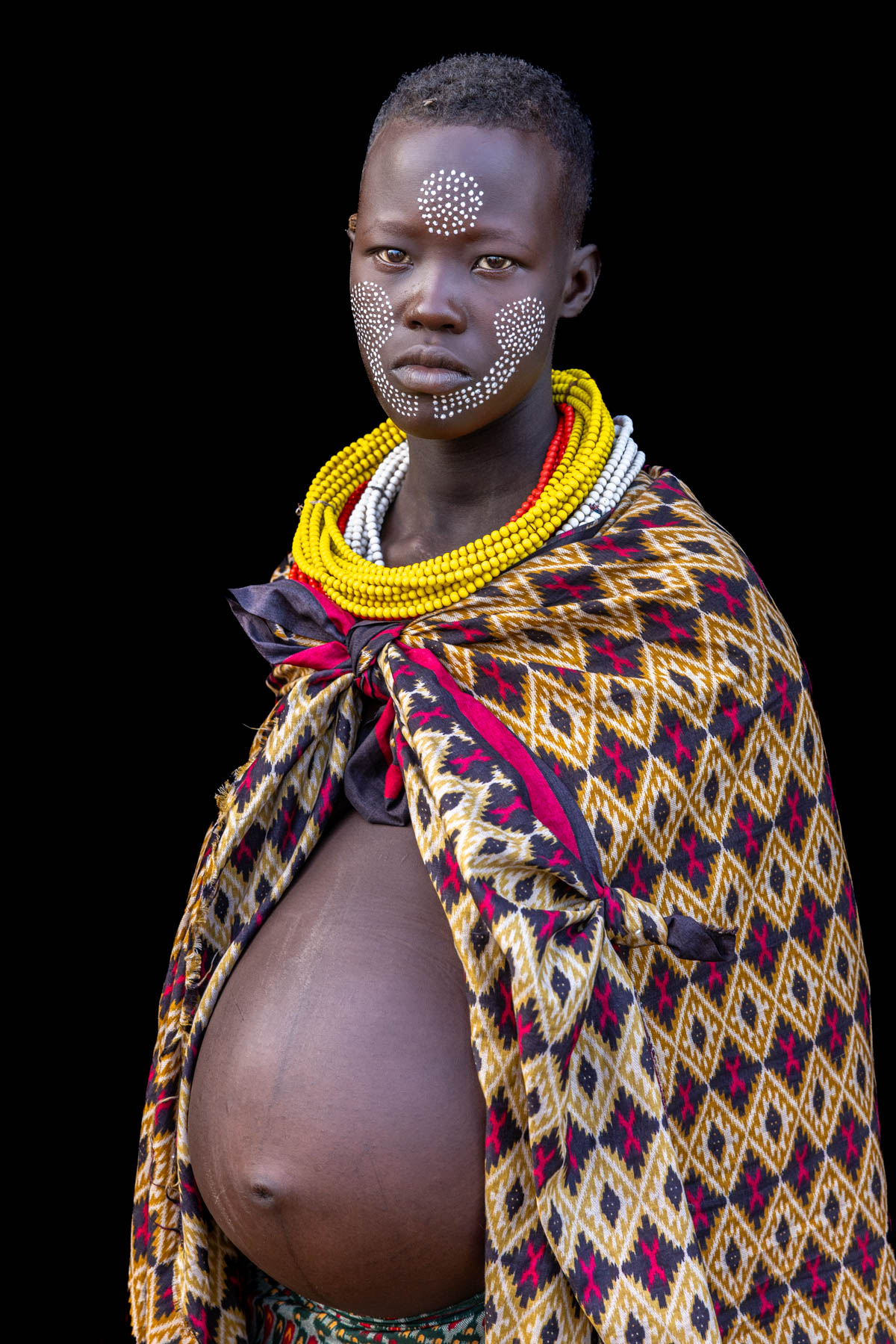 A young pregnant Kara woman. (image by Ingrid Koedood)