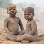Mundari babies (image by Inger Vandyke)