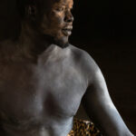 Mundari chief profile (image by Inger Vandyke)