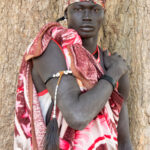 Handsome Mundari man (image by Inger Vandyke)
