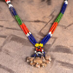 Necklace worn by Mundari men (image by Inger Vandyke)