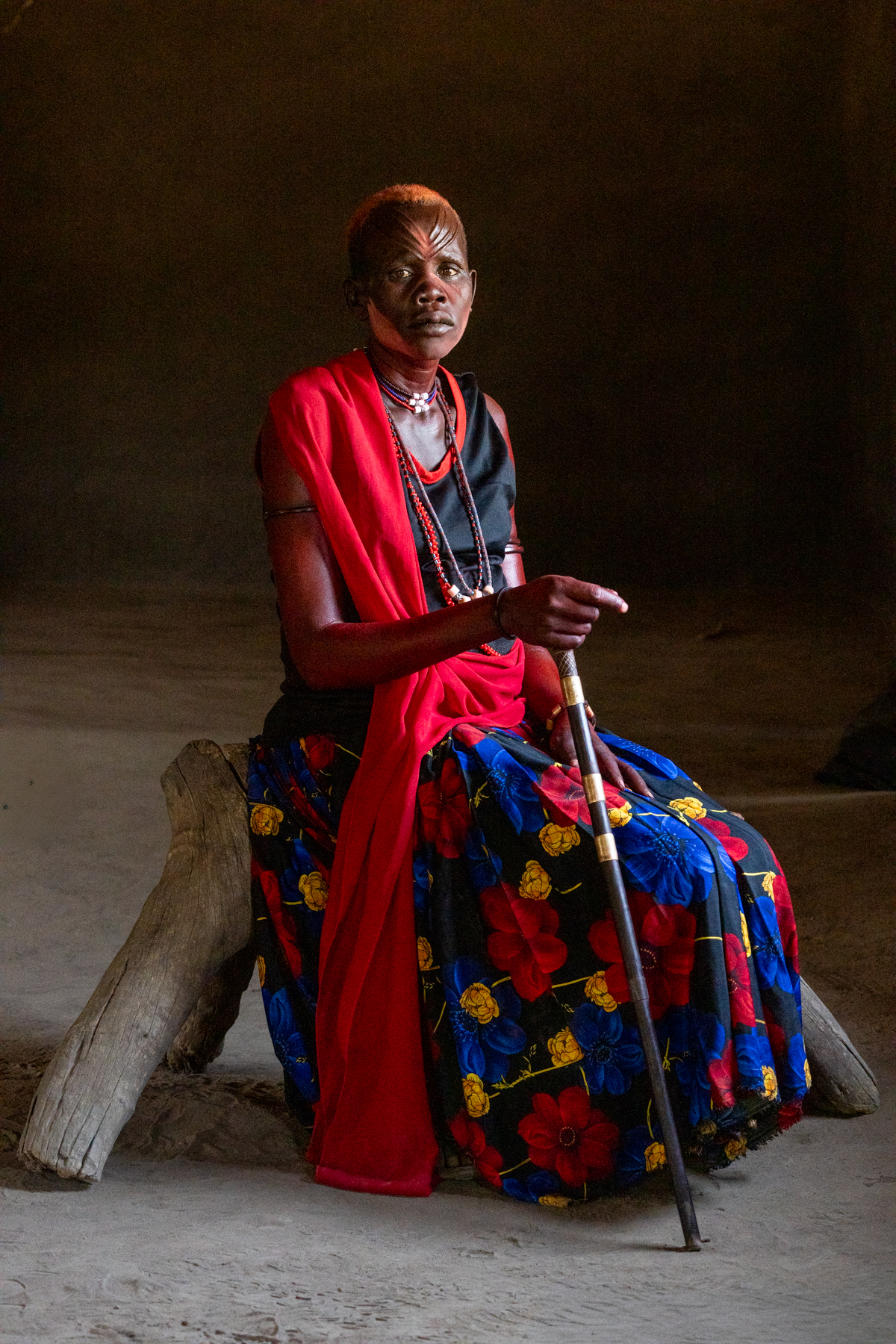 Mundari woman (image by Inger Vandyke)