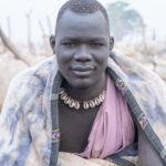 Portrait of champion Mundari wrestler (image by Inger Vandyke)