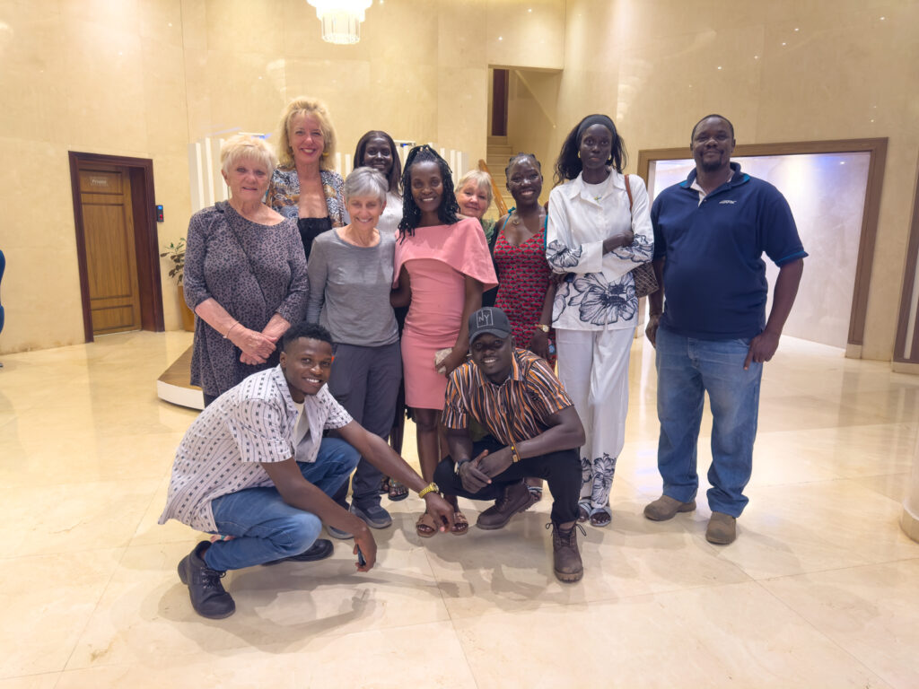 Our 2026 Mundari and Dinka expedition team in Juba (image by Inger Vandyke)