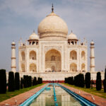Few architectural wonders show the dedication to symmetry as much as India's Taj Mahal. This image was actually photographed on film camera using Fuji Velvia film and digitised using a smartphone app scanner. Who says Wild Images tour leaders can't experiment with different techniques? (image by Virginia Wilde)