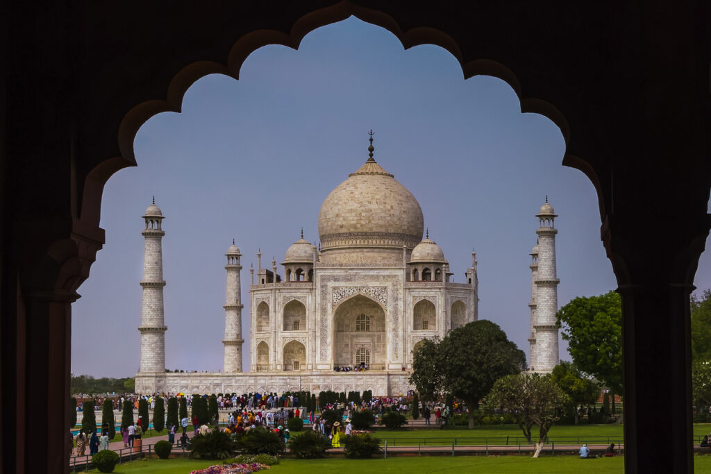 India's eternally resplendent Taj Mahal - the Grande Dame of all architectural behemoths. And wonderful to visit on our Wild Images tour. (image by Virginia Wilde)