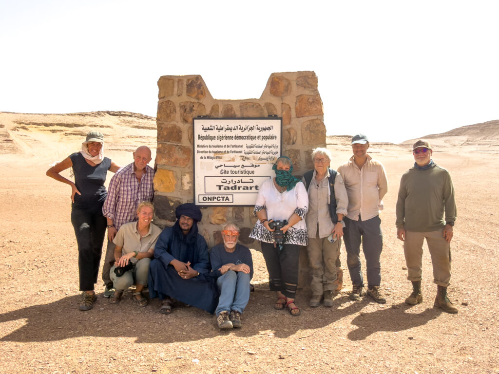 After Tadrart and on our way to Djanet for a much needed shower after five days in the desert (image by Inger Vandyke)