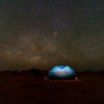 Camped under the stars (image by Inger Vandyke)
