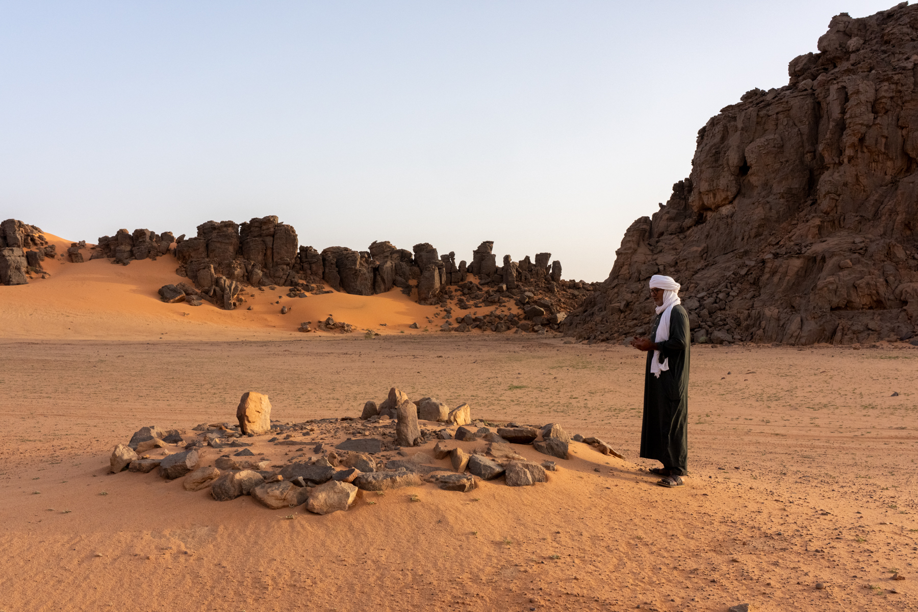 Ghawen's grave (image by Inger Vandyke)