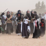 Sabiba warriors at the festival (image by Inger Vandyke)