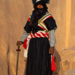 Sabiba warrior in Taghorfit (image by Inger Vandyke)