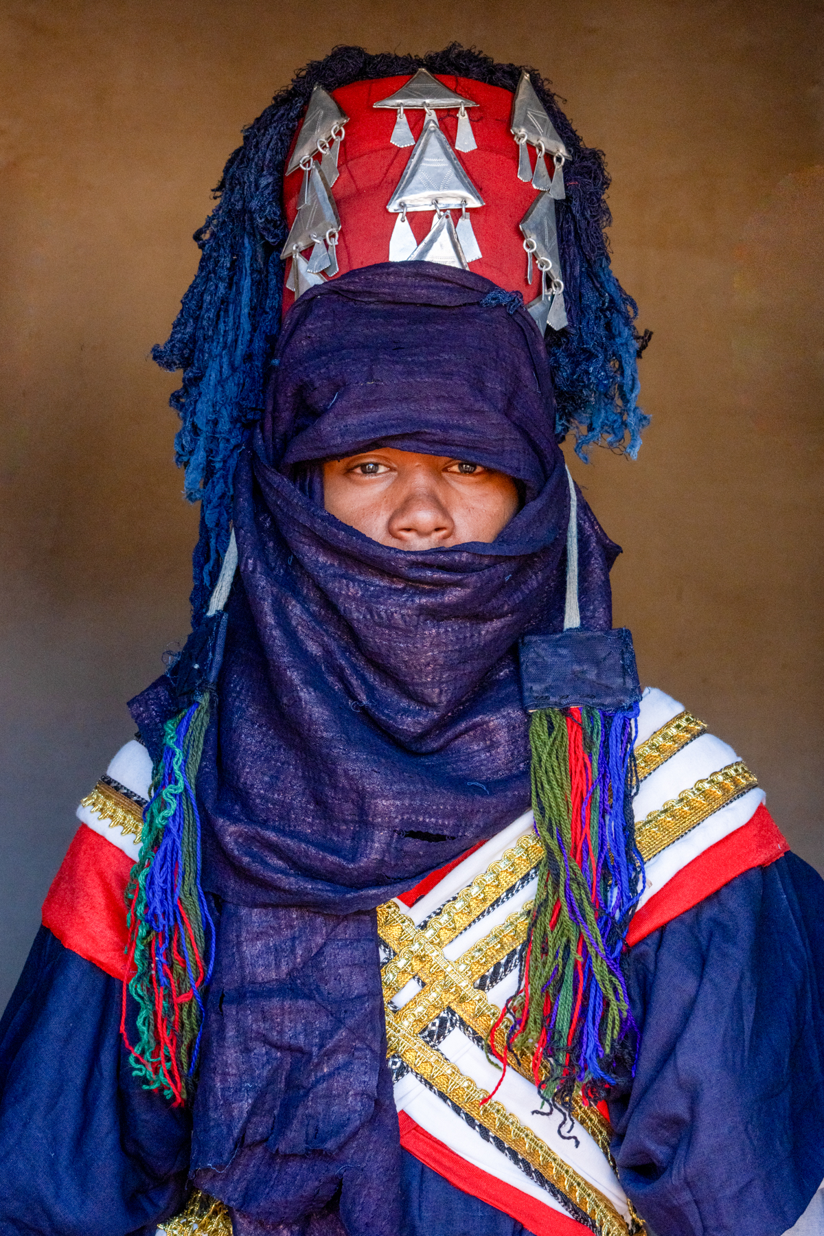 Portrait of a Sabiba warrior (image by Inger Vandyke)