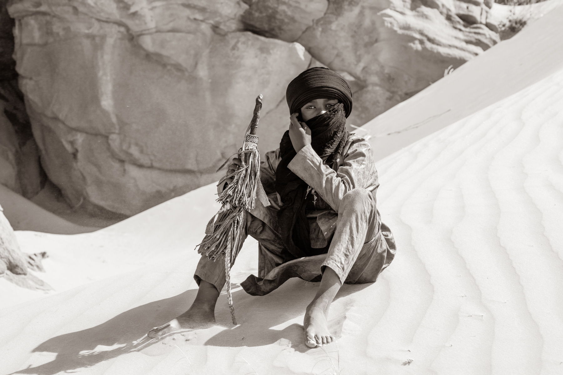 Young boy dressed for Tahamat (image by Inger Vandyke)