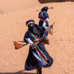 Tahamat dancers in the desert (image by Inger Vandyke)
