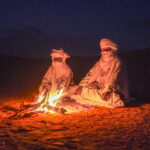 Tuareg men around our campfire (image by Inger Vandyke)