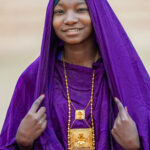 Smiling Tuareg girl at Tahamat (image by Inger Vandyke)