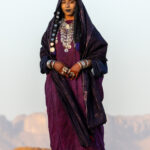 Tuareg girl in the desert (image by Inger Vandyke)