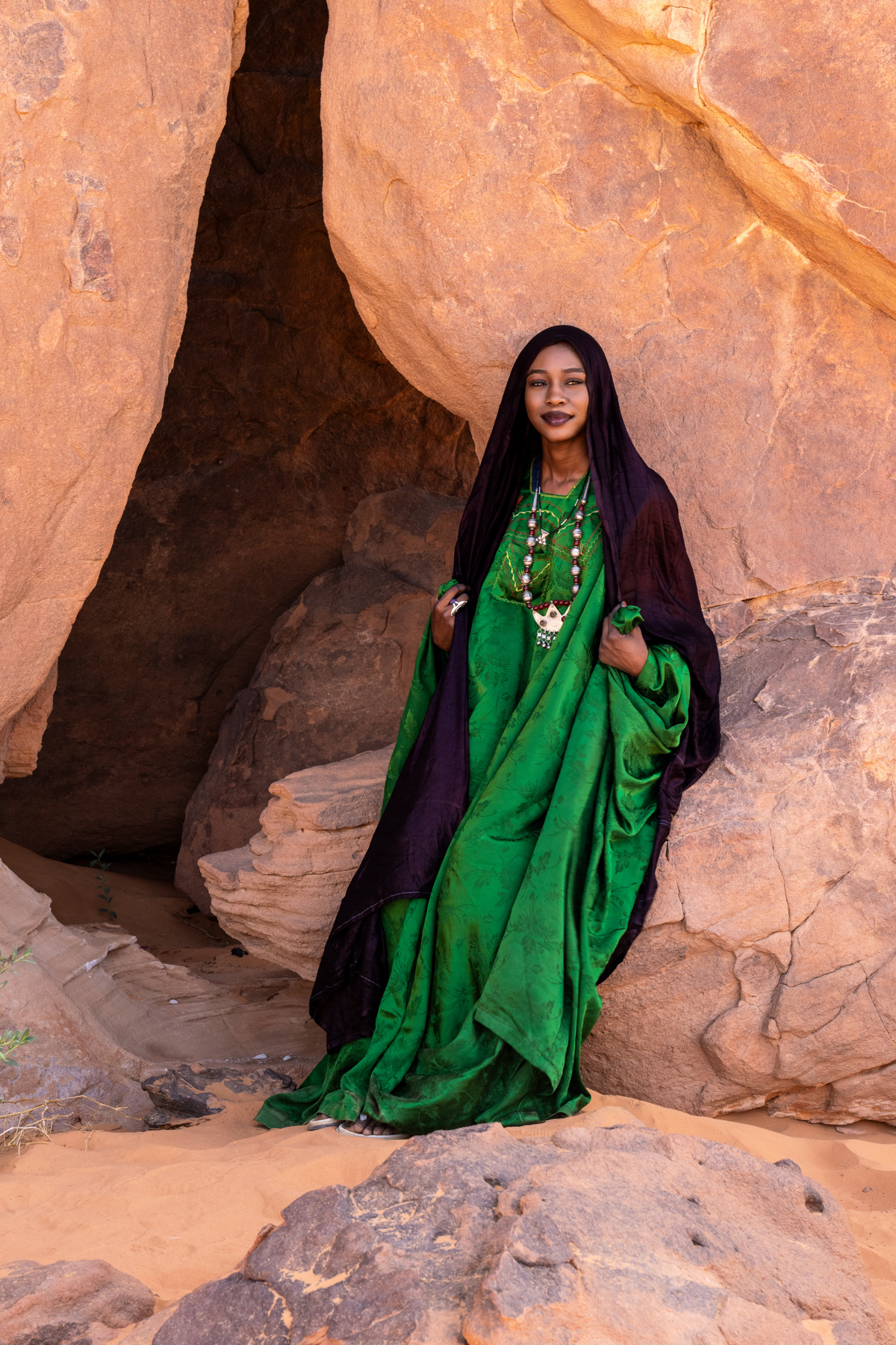 Tuareg women are truly incredibly beautiful (image by Inger Vandyke)
