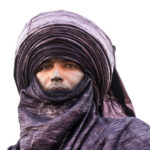 Tuareg man in indigo (image by Inger Vandyke)