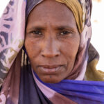 Portrait of nomadic Tuareg woman (image by Inger Vandyke)