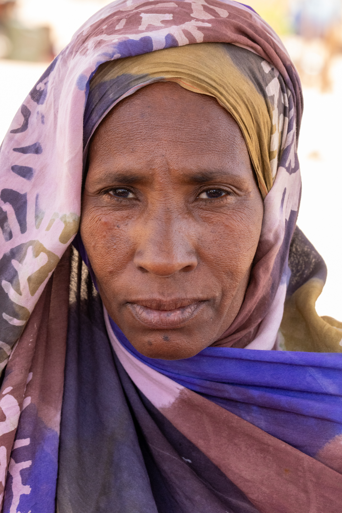 Portrait of nomadic Tuareg woman (image by Inger Vandyke)