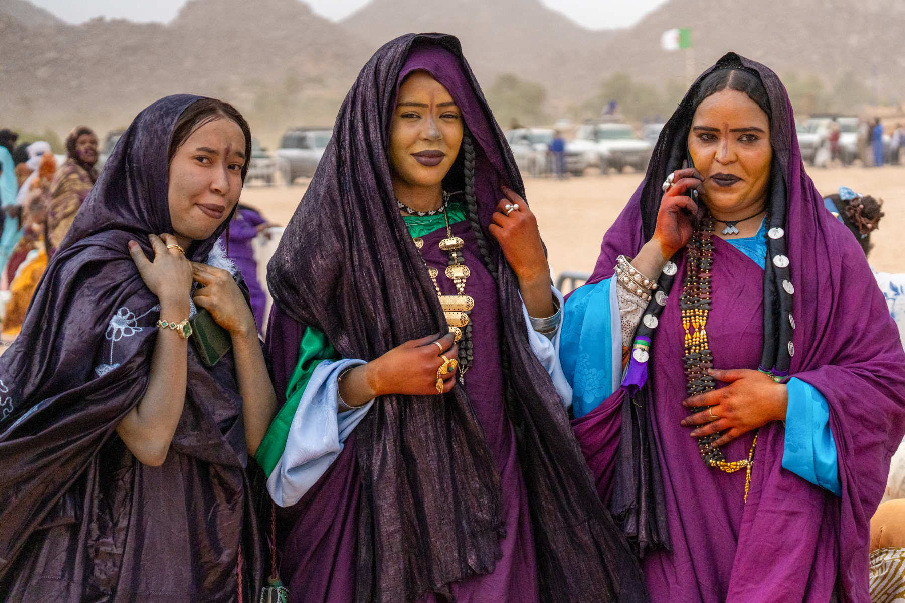 Tuareg women of Sebiba (image by Inger Vandyke)