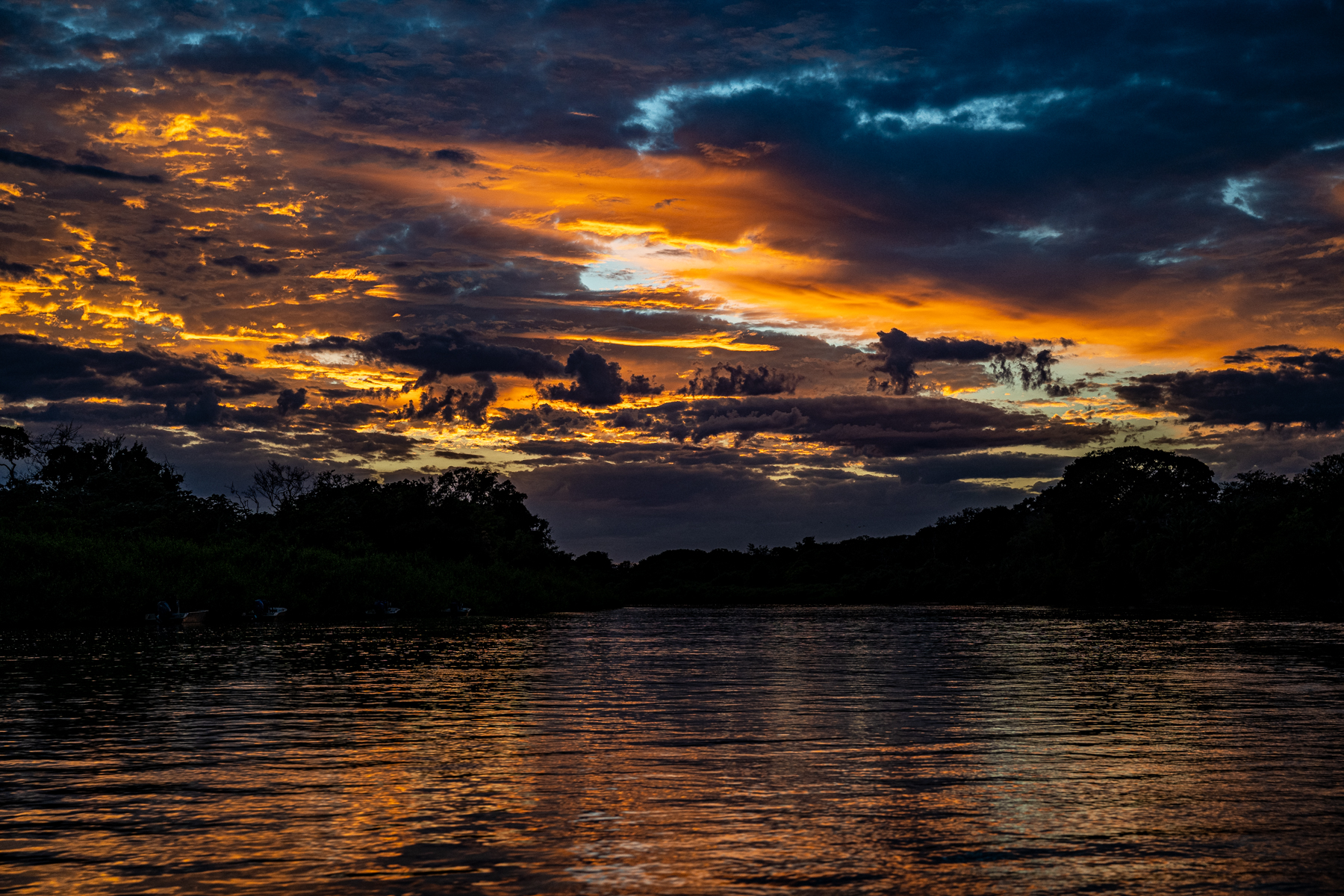 Another beautiful sunrise, Rio Piquiri (image by Oliver Krueger)