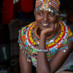 A quiet, happy moment for a pretty El Molo woman (image by Inger Vandyke)