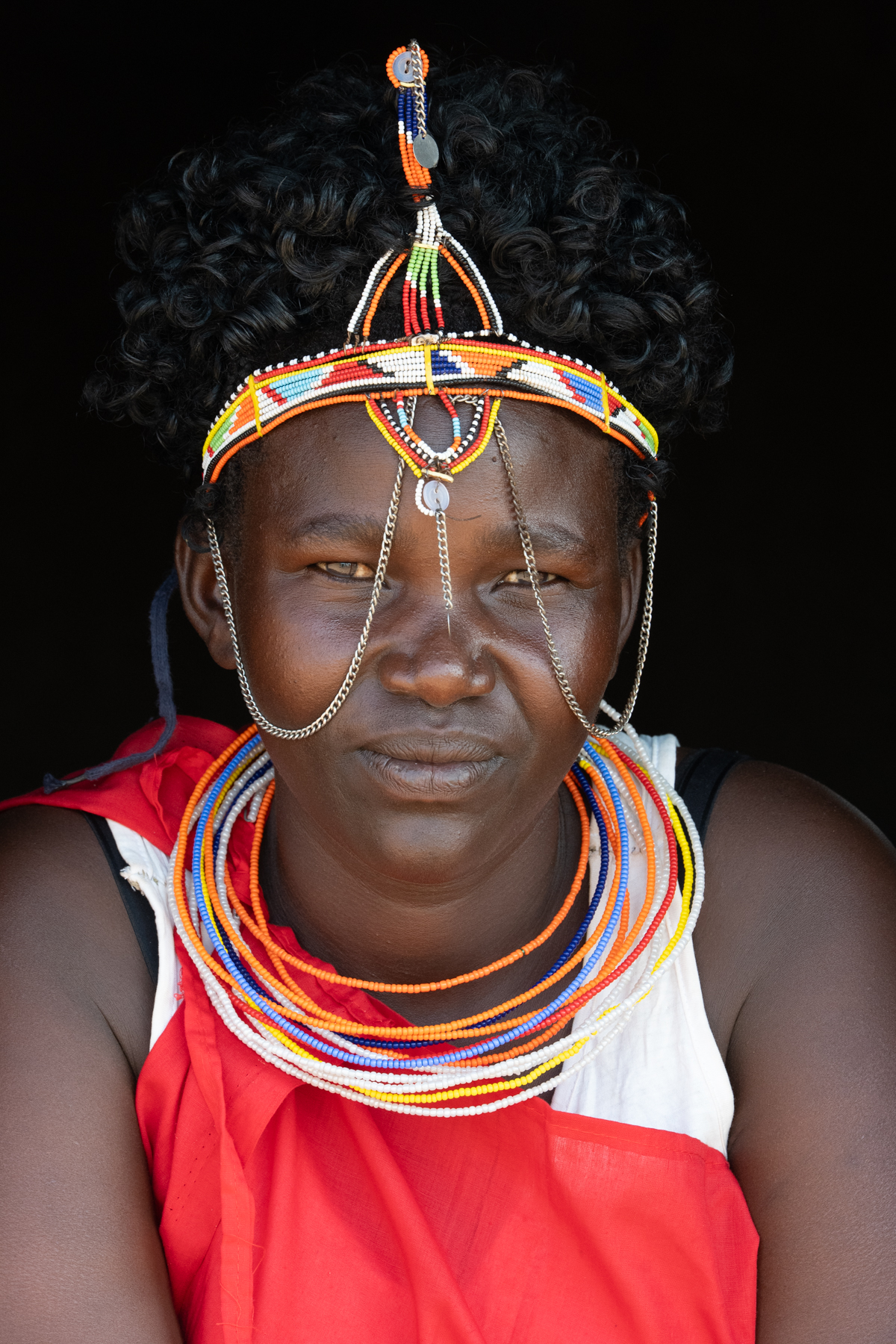 Beautifully decorated Njemps woman (image by Inger Vandyke)