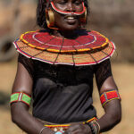 The decoration of Pokot women is breathtaking (image by Inger Vandyke)