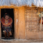 Pokot aesthetics even extend into the construction of their beautiful homes which are, like so many African houses, built by women (image by Inger Vandyke)