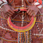 Detail of Rendille traditional dress (image by Inger Vandyke)