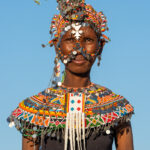 Stunningly decorated Rendille woman (image by Inger Vandyke)