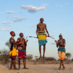 Jumping Samburu Moran (image by Inger Vandyke)