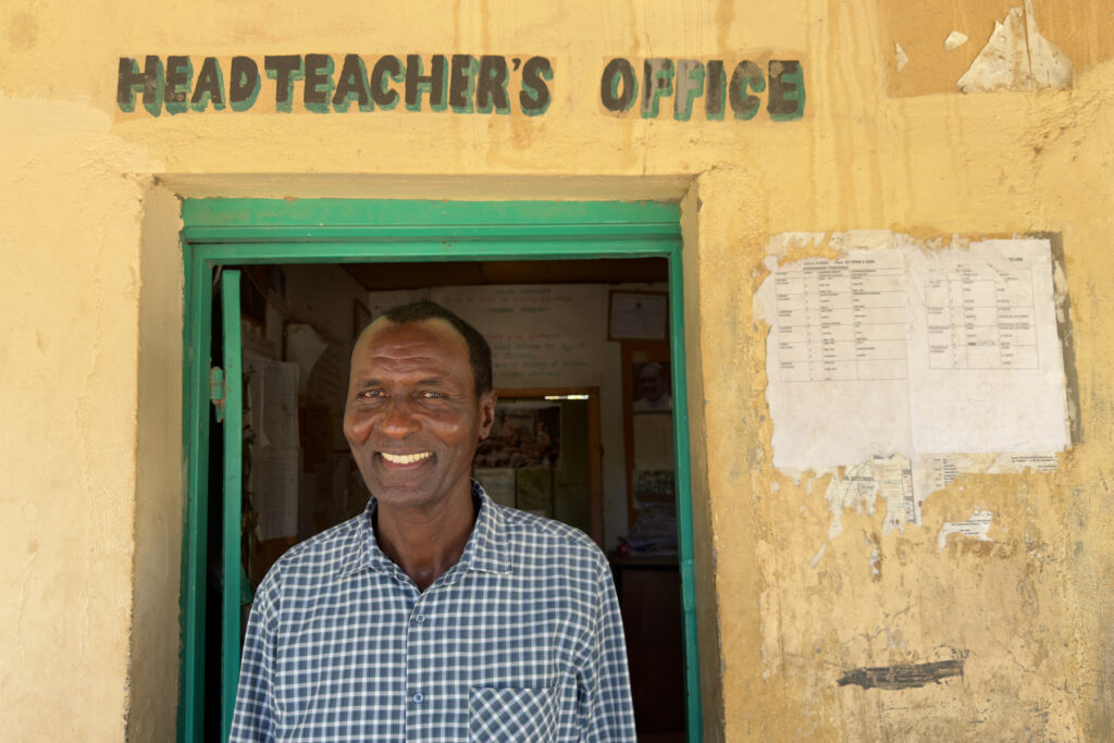 School principal Jacob (image by Inger Vandyke)