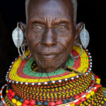 A striking elderly Turkana woman (image by Inger Vandyke)