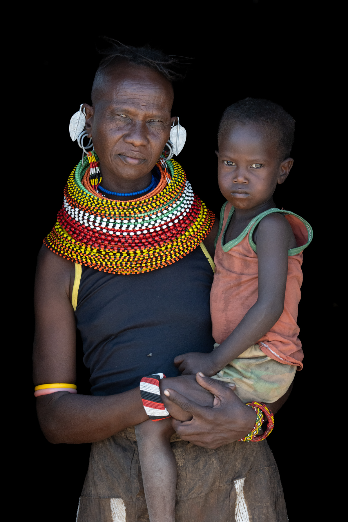 Turkana mother and son (image by Inger Vandyke)