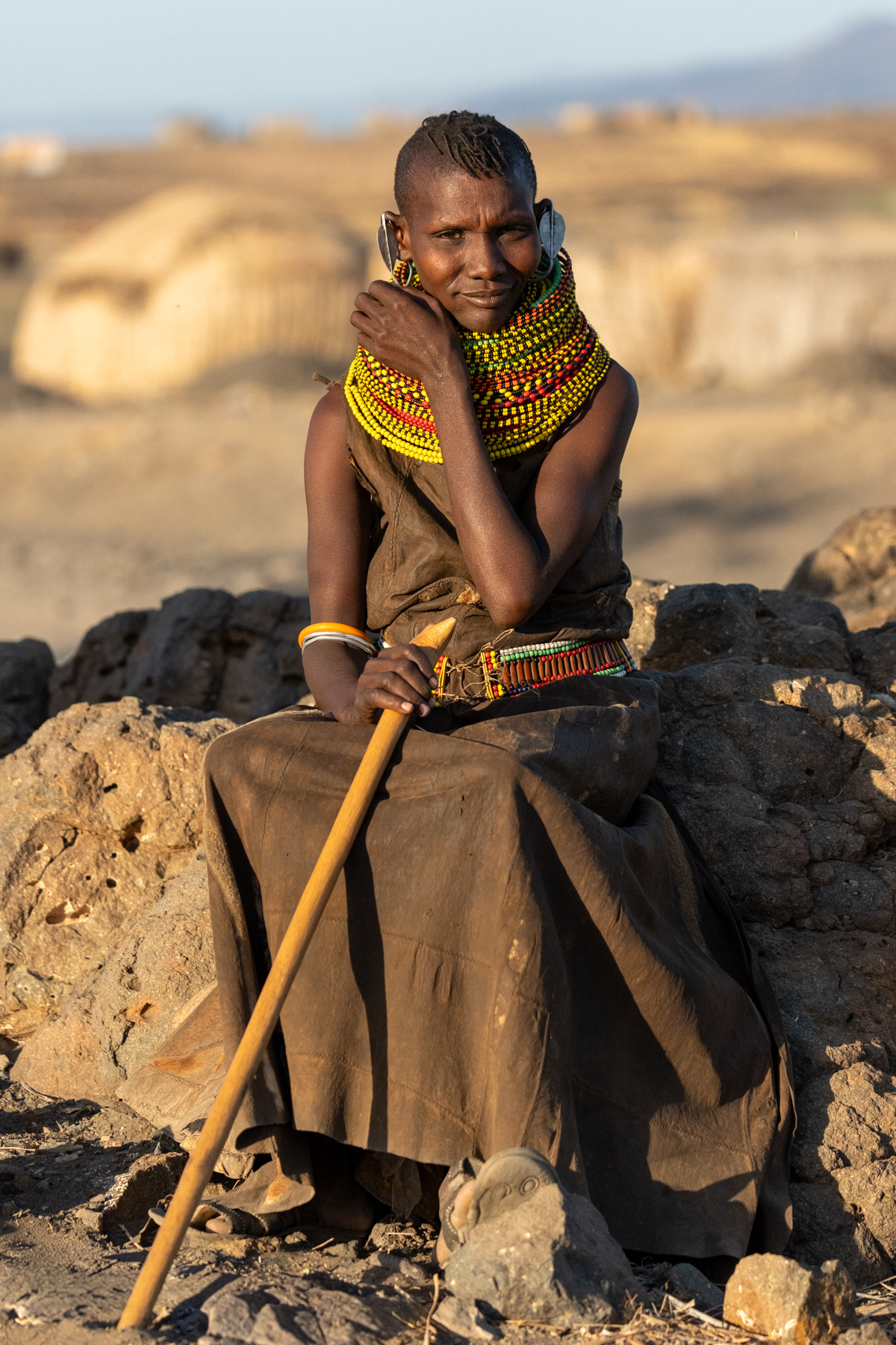 Kenya's beautiful Turkana people (image by Inger Vandyke)