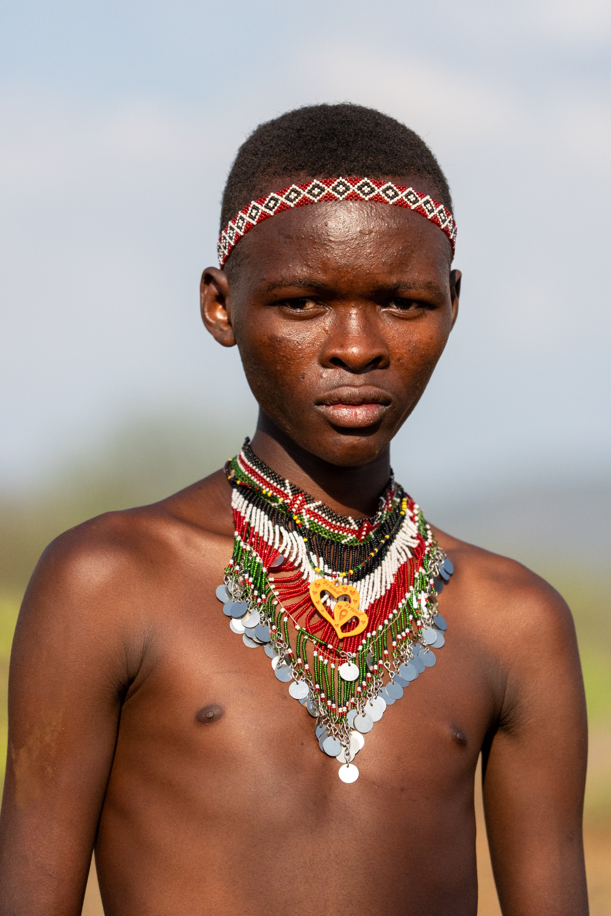 A young Pokot man (image by Inger Vandyke)